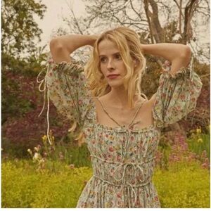 Dôen RARE NWT Aurelia Dress in Sunrise Blossoms Size S